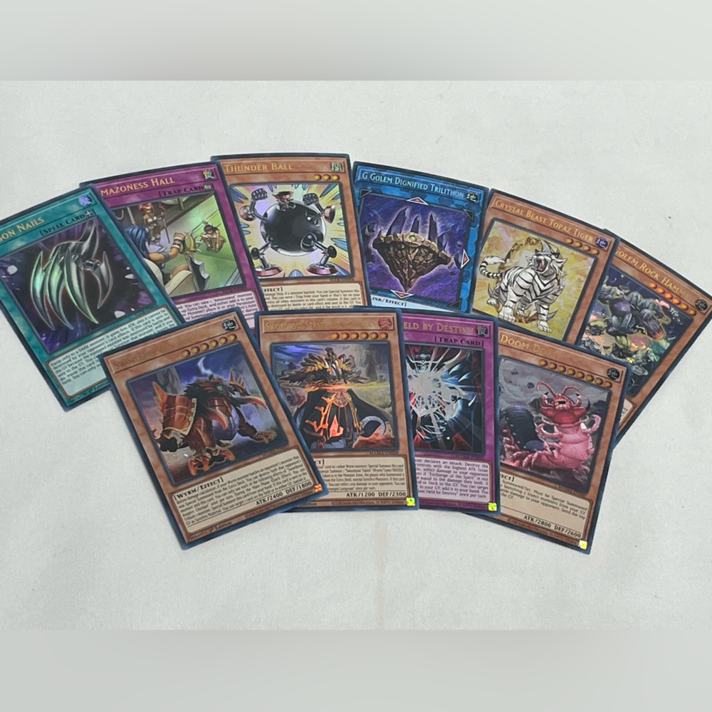 10 Yu Gi Oh Rare Cards 2022 Tin of the Pharaohs Gods Series 2020 $1-$5 value eac
